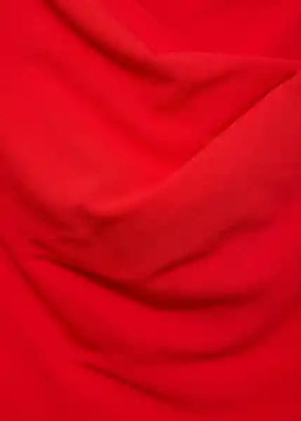 Top Riga Rojo Talla M Mujer Mango