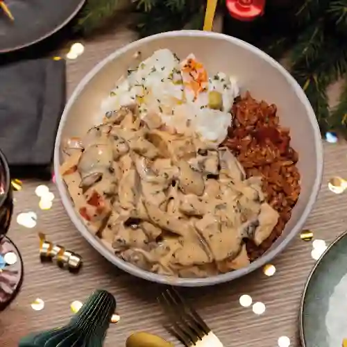 Christmas Bowl con Pollo