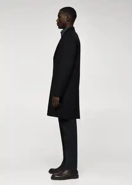 Abrigo Dalan-I Negro Talla XS Hombre Mango