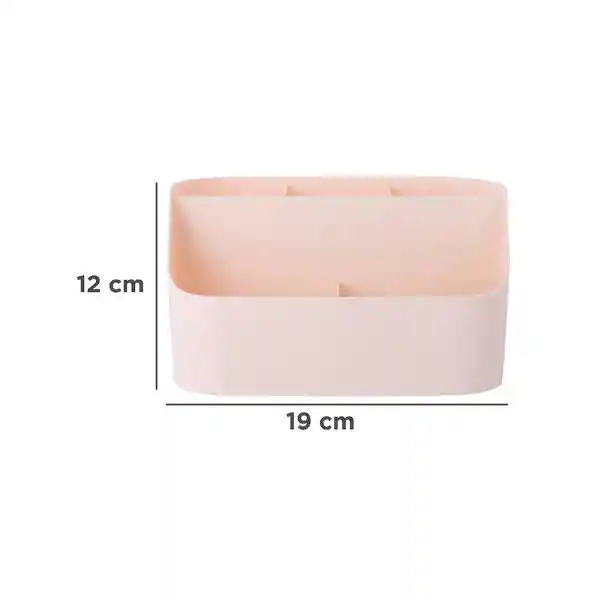 Organizador de Plástico de 5 Ranuras Mori Girl Beige Miniso