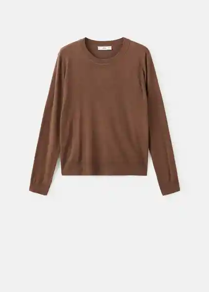 Jersey Lucca Tabaco Talla S Mujer Mango