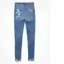 Jean High-Rise Jegging Azul Talla: 10 Regular American Eagle