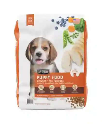 Member's Selection Alimento Para Perro Con Pollo Cachorros 9 Kg