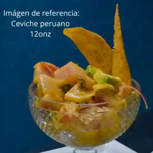 Ceviche Peruano en 8 Canastas de Patacón