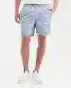 Short Fish Swimwear Azul Empolvado Medio Talla S Chevignon