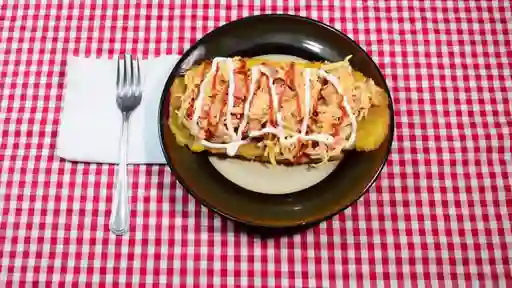 Patacón de Pollo