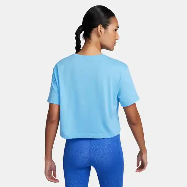 Nike Camiseta W Pro Grx Ss Para Mujer Azul Talla L