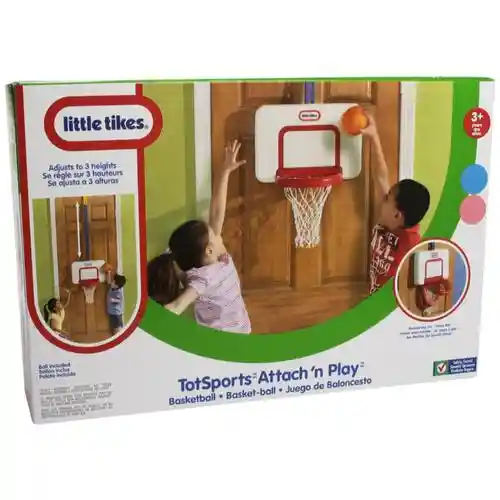 Little Tikes Aro de Baloncesto de 3 Niveles