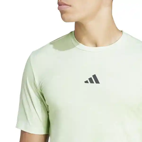 Adidas Camiseta Wo Pow Tee Hombre Verde Talla L Ref: IS3801