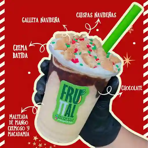 Malteada nieve de galleta