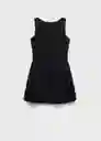 Vestido Sea Negro Talla S Mujer Mango