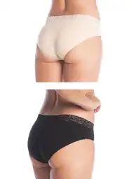 Panty Tanga Para Mujer Neutro Talla L Bronzini