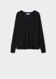 Saco Jersey Lucav Negro Talla M Mujer Mango