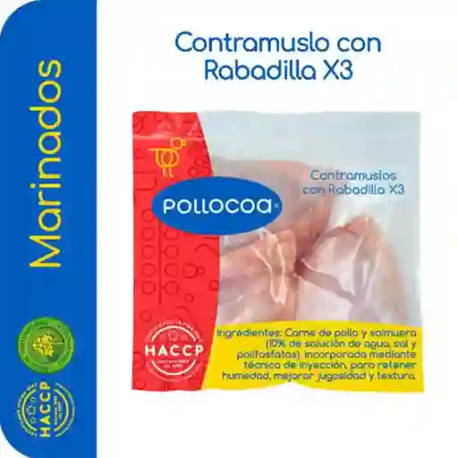 Pollocoa Contramuslo Con Rabadilla