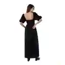 Vestido Largo Vivien Negro Talla S