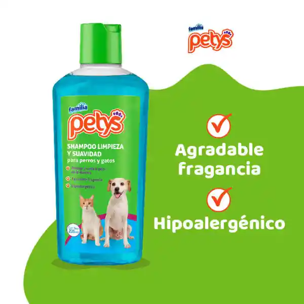 Petys Shampoo para Perro Limpieza y Suavidad