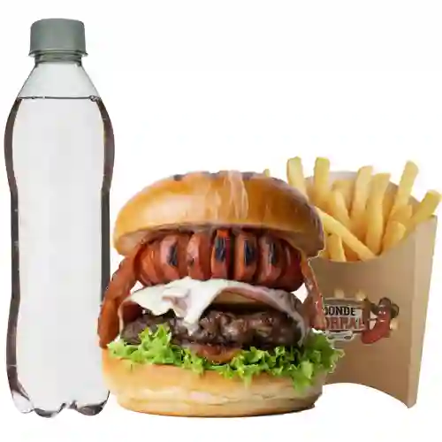 Combo Hamburguesa Chorizo Burger + Papas