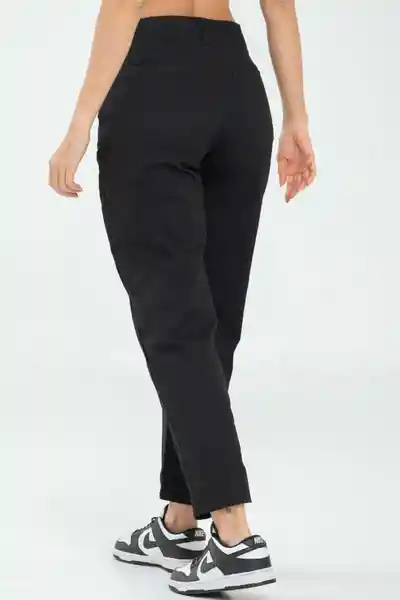 Pantalón Mom Cinco Bolsillos Color Negro Talla 12 Ragged