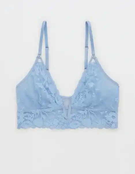 Top Bralette Azul Talla X-Large Aerie American Eagle