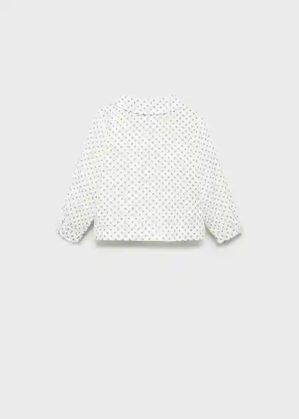 Blusa Rufus Off White Talla 64 Niños Mango