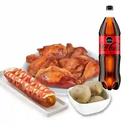 Combo Asado Madurito Papas y Gaseosa