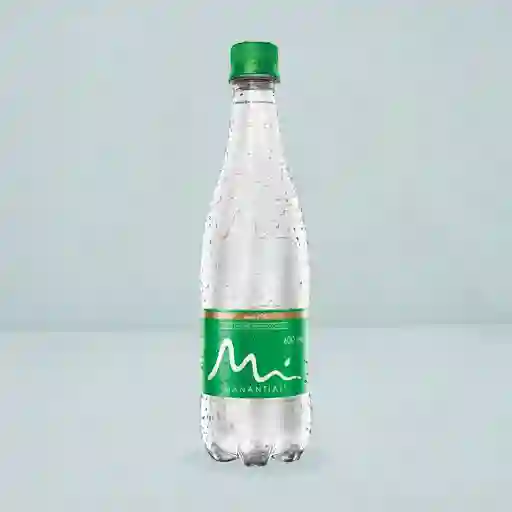 Agua Manantial Con Gas 600 ml