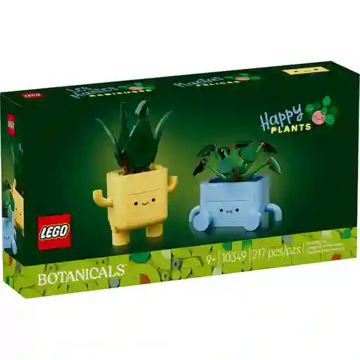 Set de Construcción Plantas Felices Lego
