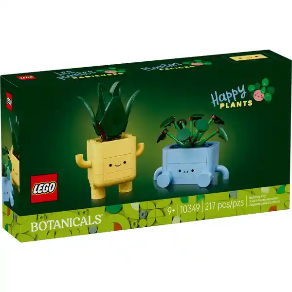 Set de Construcción Plantas Felices Lego
