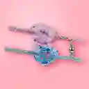 Liga Para el Cabello Dije Con Imán Disney Lilo & Stitch Miniso