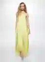 Vestido Lima-A Lima Talla M Mujer Mango