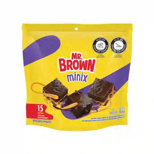 Minix Brownie Surtido 1p 302g