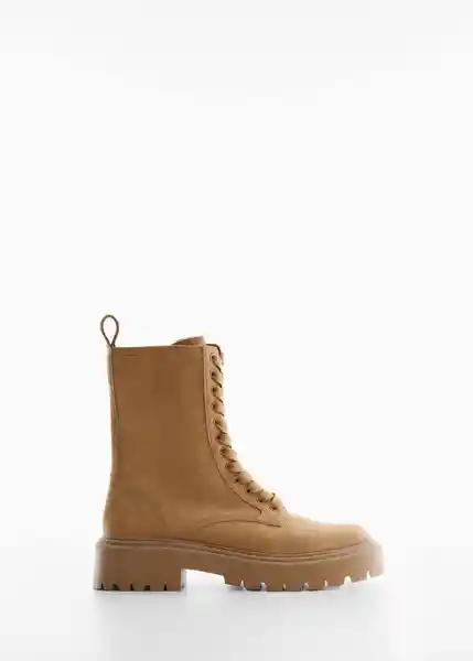 Botas Cari Camel Talla 39 Mujer Mango