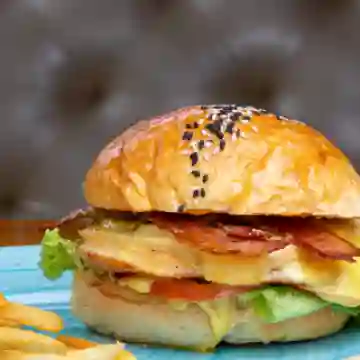 Hamburguesa Honey Chicken