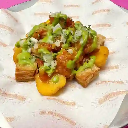 Chicharrones con Papa