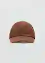 Gorra Monaco Marrón Talla 99 Mujer Mango