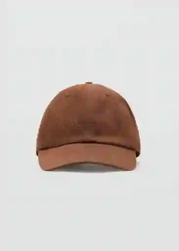 Gorra Monaco Marrón Talla 99 Mujer Mango