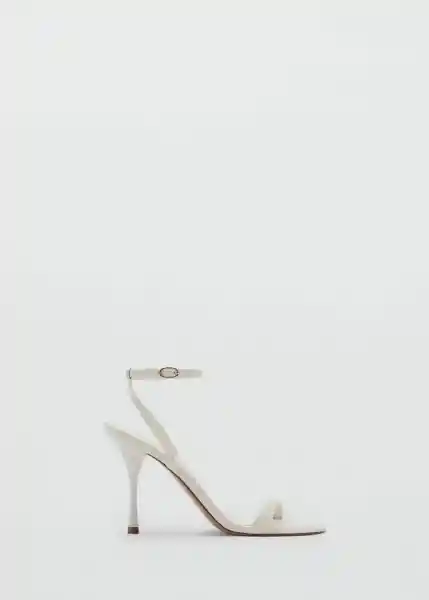 Sandalias Rose Crudo Talla 39 Mujer Mango