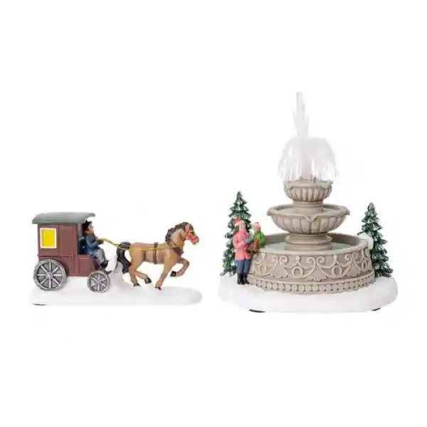 Figura Decorativa Pueblo Navideño Iluminado Member's Selection