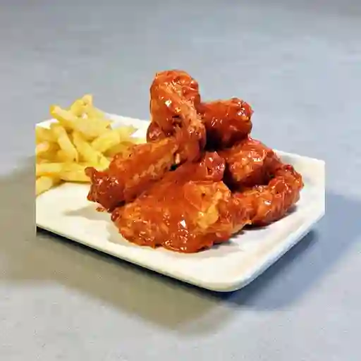 6 Piezas de Alitas