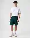 Bermuda Hombre Verde Talla 32 852G030_VER195420