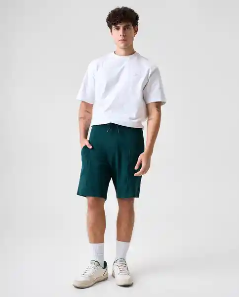 Bermuda Hombre Verde Talla 32 852G030_VER195420