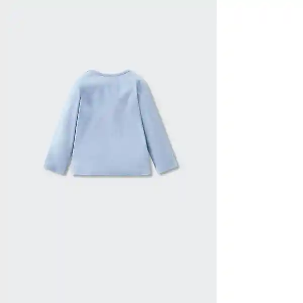 Camiseta Hello Celeste Talla 61 Niños Mango