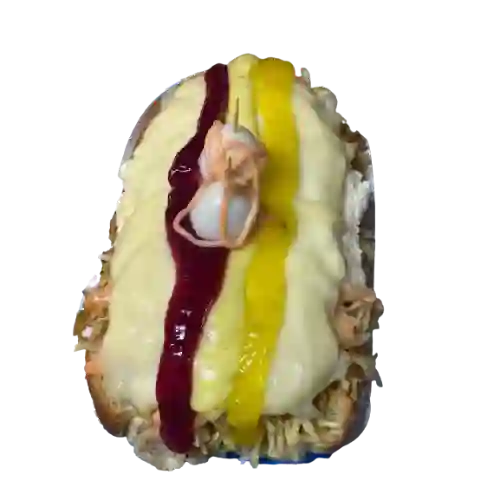 Perro Doble Queso Sencillo