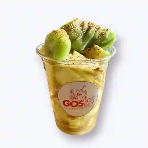 Vaso de manzana
