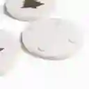 Set Portavaso Árbol Navidad Mármol Ambiente Gourmet