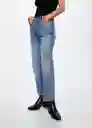 Jeans Topanga Tejano Medio Talla 44 Mujer Mango