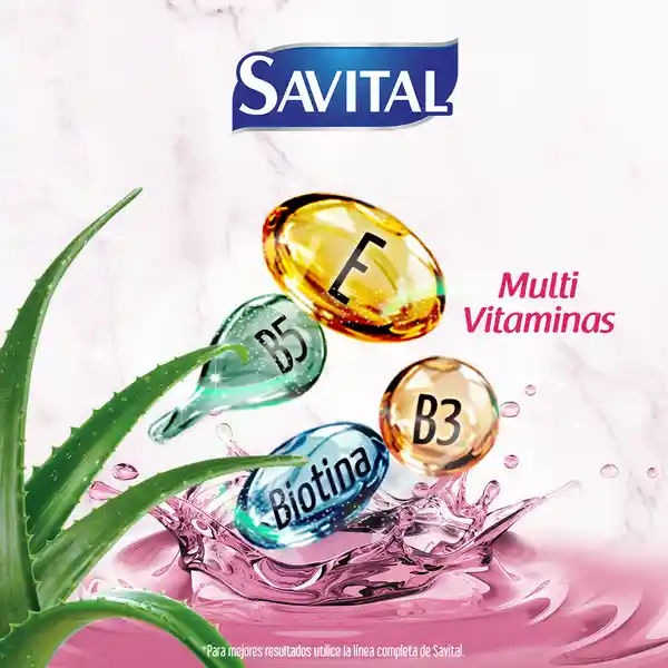 Savital Crema para Peinar con Multivitaminas y Sábila