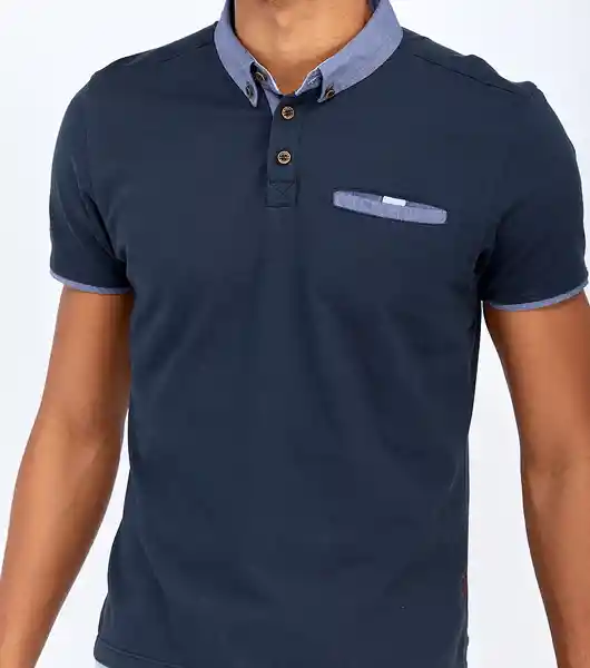 Unser Camiseta Polo Azul Oscuro Talla XL 811369