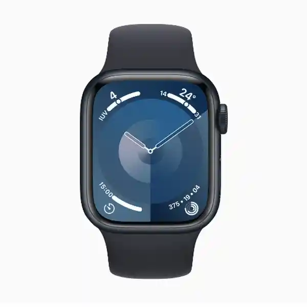 Apple Watch Series 9 Correa Deportiva Color Medianoche Talla S/M