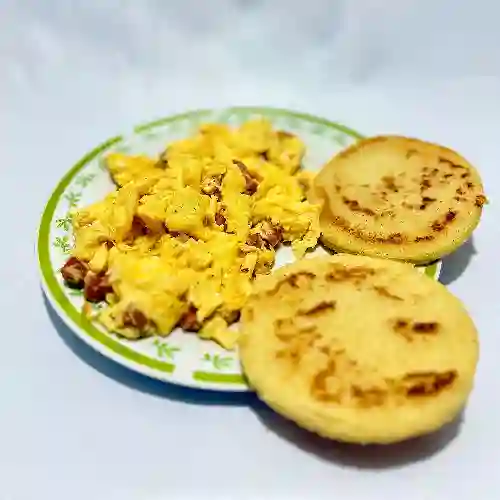 Huevos Pericos con Salchicha